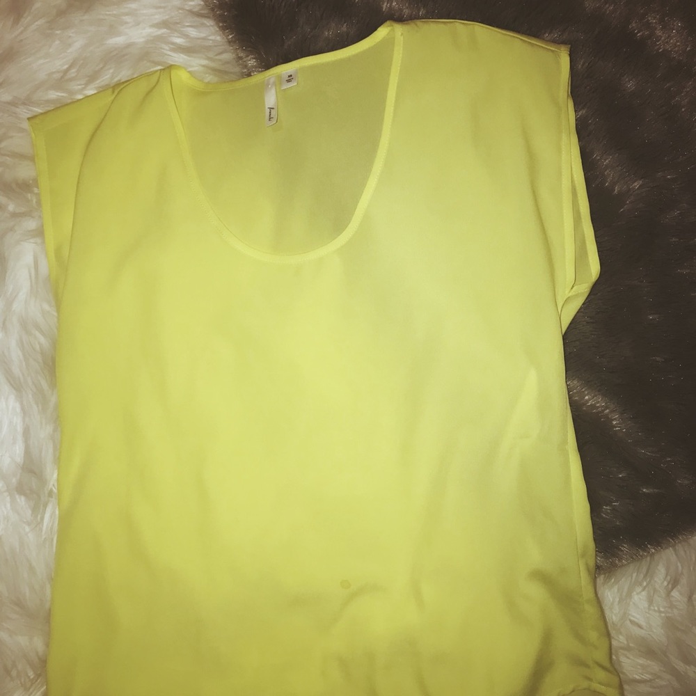 Frenchi Yellow T-Shirt